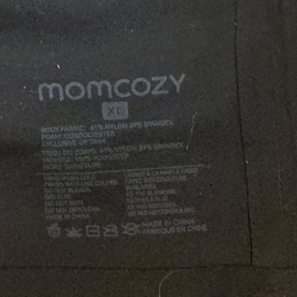 Momcozy Black nursing bra sis xl